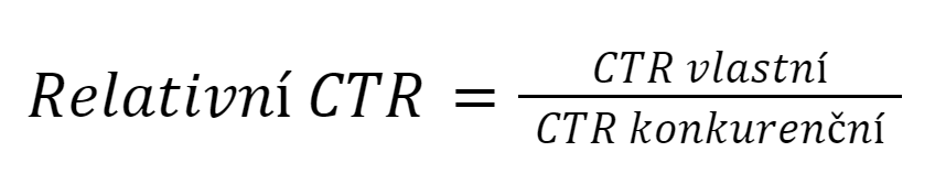 Relativní CTR